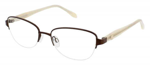 ClearVision DELILAH Eyeglasses, Brown
