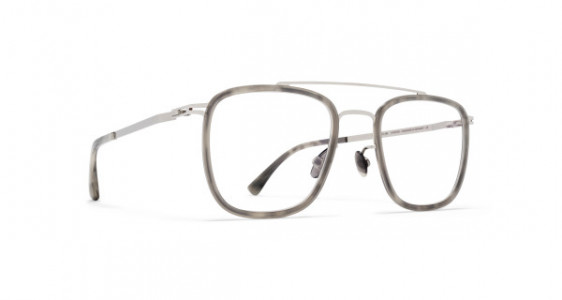 Mykita HANNO Eyeglasses, A26 SHINY SILVER/GREY HAVANA