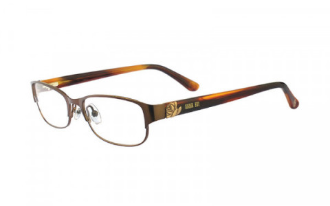 Anna Sui AS199 Eyeglasses, 107 Dark Brown