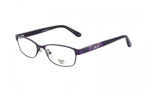 Anna Sui AS205 Eyeglasses, 718 Purple