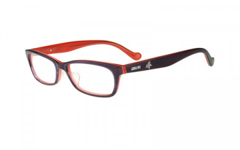 Anna Sui AS 514 Eyeglasses, 706 Purple/Tomato