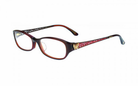 Anna Sui AS547 Eyeglasses, 126 Brown