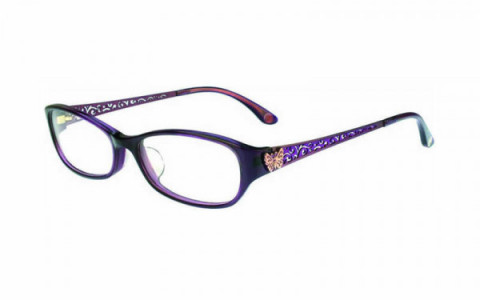 Anna Sui AS547 Eyeglasses, 718 Purple