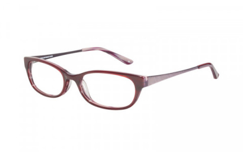 Anna Sui AS566 Eyeglasses, 264 Burgundy/Brown