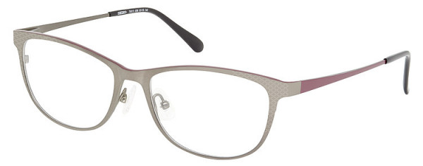 Seiko Titanium T6511 Eyeglasses, 93N Black - Red