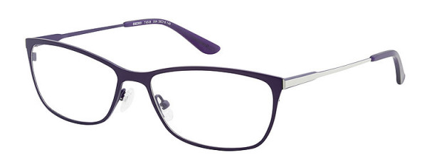 Seiko Titanium T6508 Eyeglasses, 08A Purple / Silver