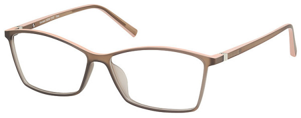 Seiko Titanium S2030 Eyeglasses, 210 Transparent Brown + Rose