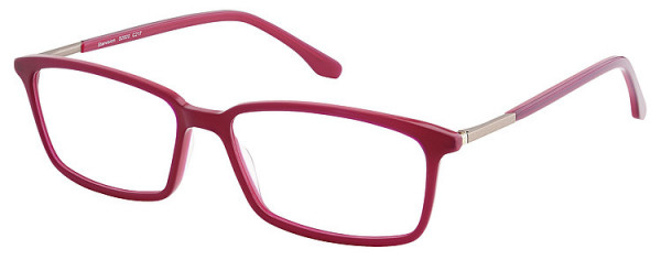 Seiko Titanium S2020 Eyeglasses, 217 Purple Pink - Rose