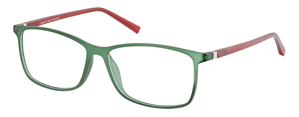 Seiko Titanium S2016 Eyeglasses, 259 Green - Red