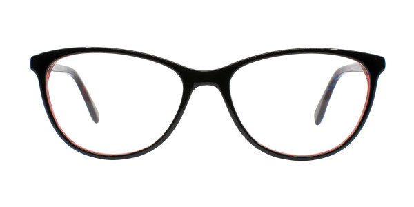 Bloom Optics BL BECKY Eyeglasses, Black Red