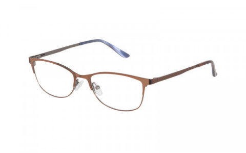 Bloom Optics HAYDEN Eyeglasses, BNGN Brown/Gunmetal