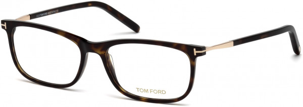 Tom Ford FT5398-F Eyeglasses, 052 - Dark Havana
