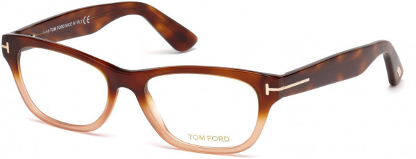 Tom Ford FT5425-F Eyeglasses, 56A - Havana/other
