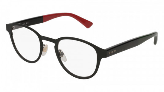 Gucci GG0161O Eyeglasses, 002 - BLACK