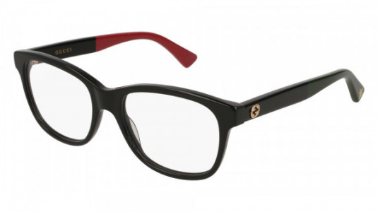 Gucci GG0166O Eyeglasses, 003 - BLACK