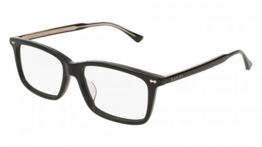 Gucci GG0191OA Eyeglasses, 001 - BLACK