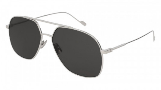 Saint Laurent SL 192 T Sunglasses, 001 - SILVER with GREY lenses