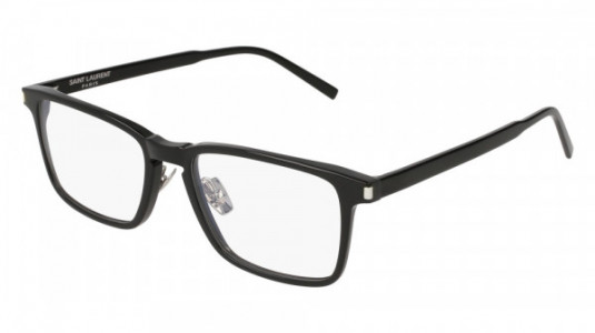 Saint Laurent SL 187 SLIM Eyeglasses, 001 - BLACK