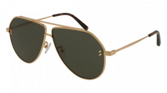 Stella McCartney SC0063SI Sunglasses, 002 - GOLD with GREY lenses