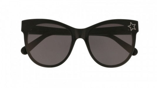 Stella McCartney SC0100S Sunglasses, 001 - BLACK with GREY lenses
