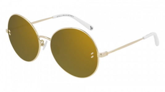 Stella McCartney SK0032S Sunglasses, 006 - GOLD with BRONZE lenses