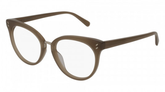 Stella McCartney SC0090O Eyeglasses, BROWN