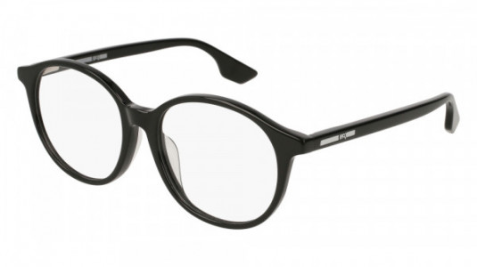 McQ MQ0082OA Eyeglasses, BLACK