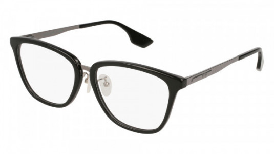 McQ MQ0088OA Eyeglasses, 001 - RUTHENIUM