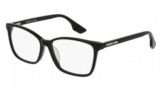 McQ MQ0062OA Eyeglasses, BLACK