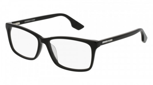 McQ MQ0064OA Eyeglasses, BLACK