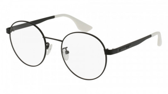 McQ MQ0077O Eyeglasses, BLACK