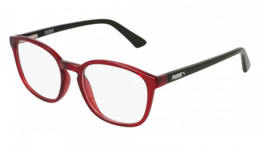 Puma PJ0017O Eyeglasses, 008 - BLACK