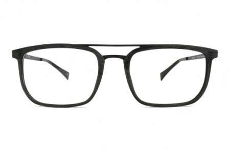 Eyecroxx EC513T Eyeglasses, C2 Grey Wood Black