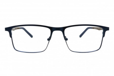 Eyecroxx EC536MD Eyeglasses, C3 Mat Blue Brown