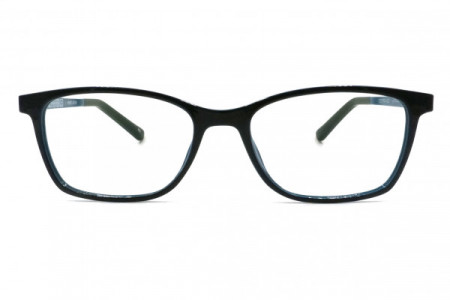 Eyecroxx EC541UD Eyeglasses, C2 Black Blue