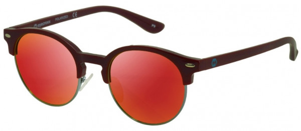 Eyecroxx ECKS1702 Sunglasses, C4 Silver Burgundy/Red Mirror