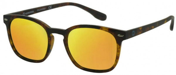 Eyecroxx ECKS1705 Sunglasses, C2 Demi Amber/Gold Mirror