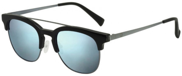 Eyecroxx ECS1708 Sunglasses, C1 Gun Black/Silver Blue Mirror