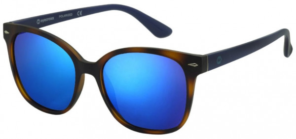 Eyecroxx ECS1720 Sunglasses, C2 Mat Tortoise/Blue Mirror