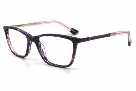 Italia Mia IM750 Eyeglasses, Purple Tortoise