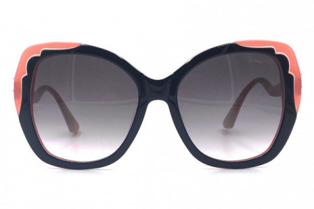 Pier Martino PM8277 Sunglasses, C4 Black Crystal Rose