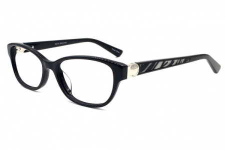 Royal Doulton RDF 263 Eyeglasses, Black Zebra