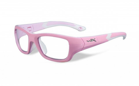 Wiley X YOUTH FORCE WX FLASH Sunglasses, (YFFLA01) FLASH ROCK CANDY PINK FRAME