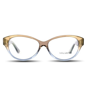 Velvet Eyewear Lisa Eyeglasses, umbre nude