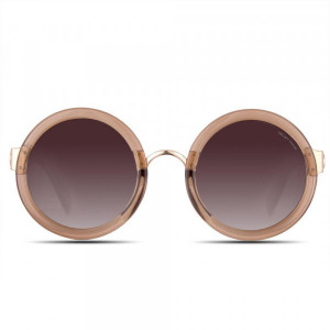 Velvet Eyewear Khloe Sunglasses, champagne