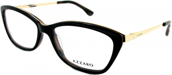 Azzaro AZ2151 Eyeglasses, C3 BLACK/GOLD