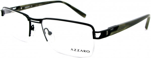 Azzaro AZ31003 Eyeglasses, C1 BLACK/GREEN TORTOISE