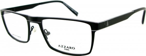 Azzaro AZ31028 Eyeglasses, C3 BLACK/WHITE
