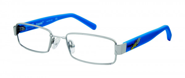 Crayola Eyewear CR228 Eyeglasses, SLV SILVER/BRIGHT BLUE