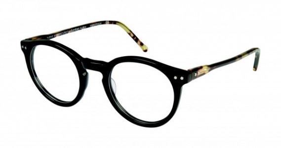 Colors In Optics C910 BESPECKLED Eyeglasses, OXTS BLACK/TOKYO TORTOISE